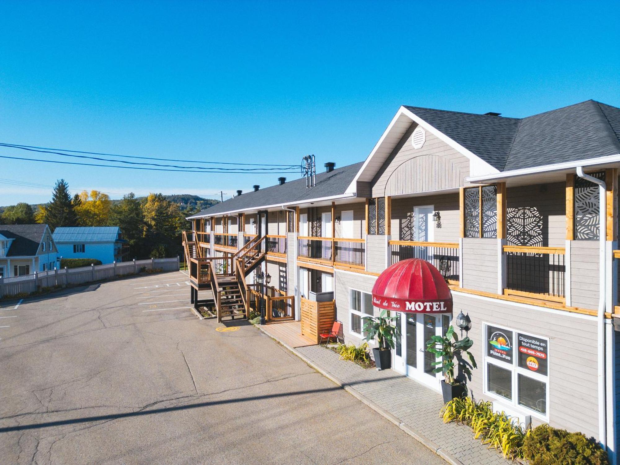 Motel le Point de Vue La Malbaie Extérieur photo